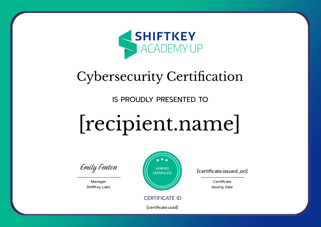 Cybersecurity - ShiftKey Labs